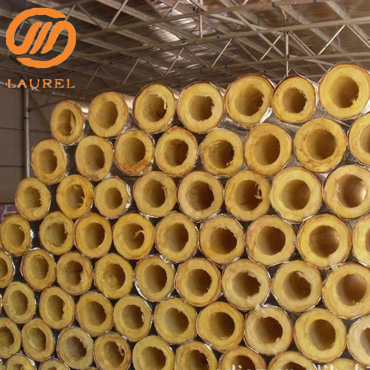 Rock wool pipe for Heat insulation of pipelines in electric power