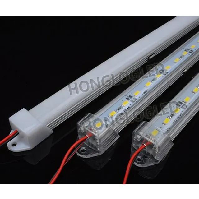 LED Işık Çubuğu 100 cm Uzunluğu Olmayan su geçirmez IP65 12 V SMD 3528 5050 5630 2835 LED Sert sert, Led