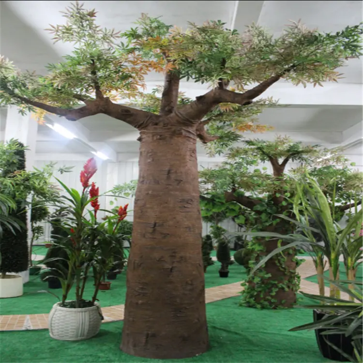 Grands arbres artificiels de baobab, vente en gros, faux arbres, grande taille, pour l'extérieur, de haute qualité, mode