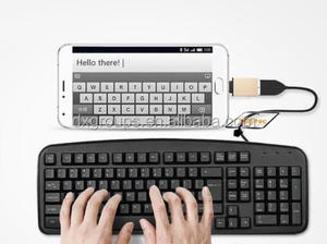 用于 MacBook 的 USB 3.0 Female to USB-C 3.1 Type C Male OTG 数据转换器适配器