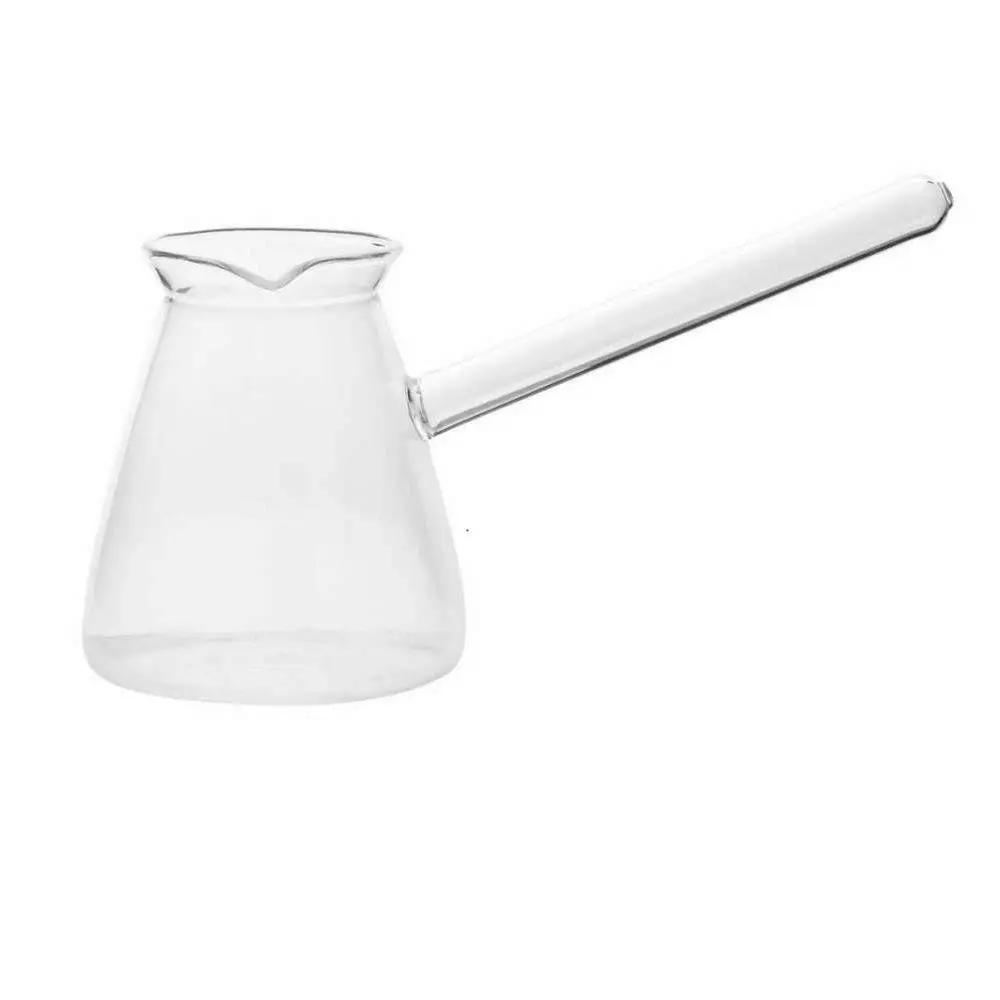 Stovetop — cafetière en verre, cafetière turque 17oz à long manche