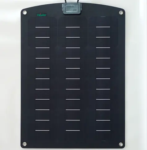 20W-100W 세미 유연한 태양 전지 패널