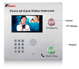 VoIP Điện Thoại Khẩn Cấp IP VIDEO Điện Thoại Hệ Thống Intercom Point-Of-Cave Video Intercom Cho Viễn Thông - Product Image 4