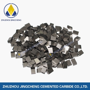 Testere bıçakları için Tungsten/<span class=keywords><strong>yg8</strong></span> sinterlenmiş Tungsten karbür kesme uçları