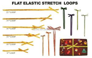 Personalizada elástica arco embalaje del REGALO/de regalo arco con lazo elástico/estiramiento arco para embalaje - Product Image 3