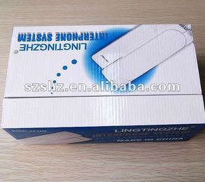 Audio teléfono de la puerta intercomunicador de seguridad con función de desbloqueo - Product Image 1