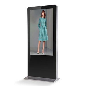 OEM Totem 55 Zoll Foto kabine Druck kiosk LCD-Werbung Display Unterstützung WiFi