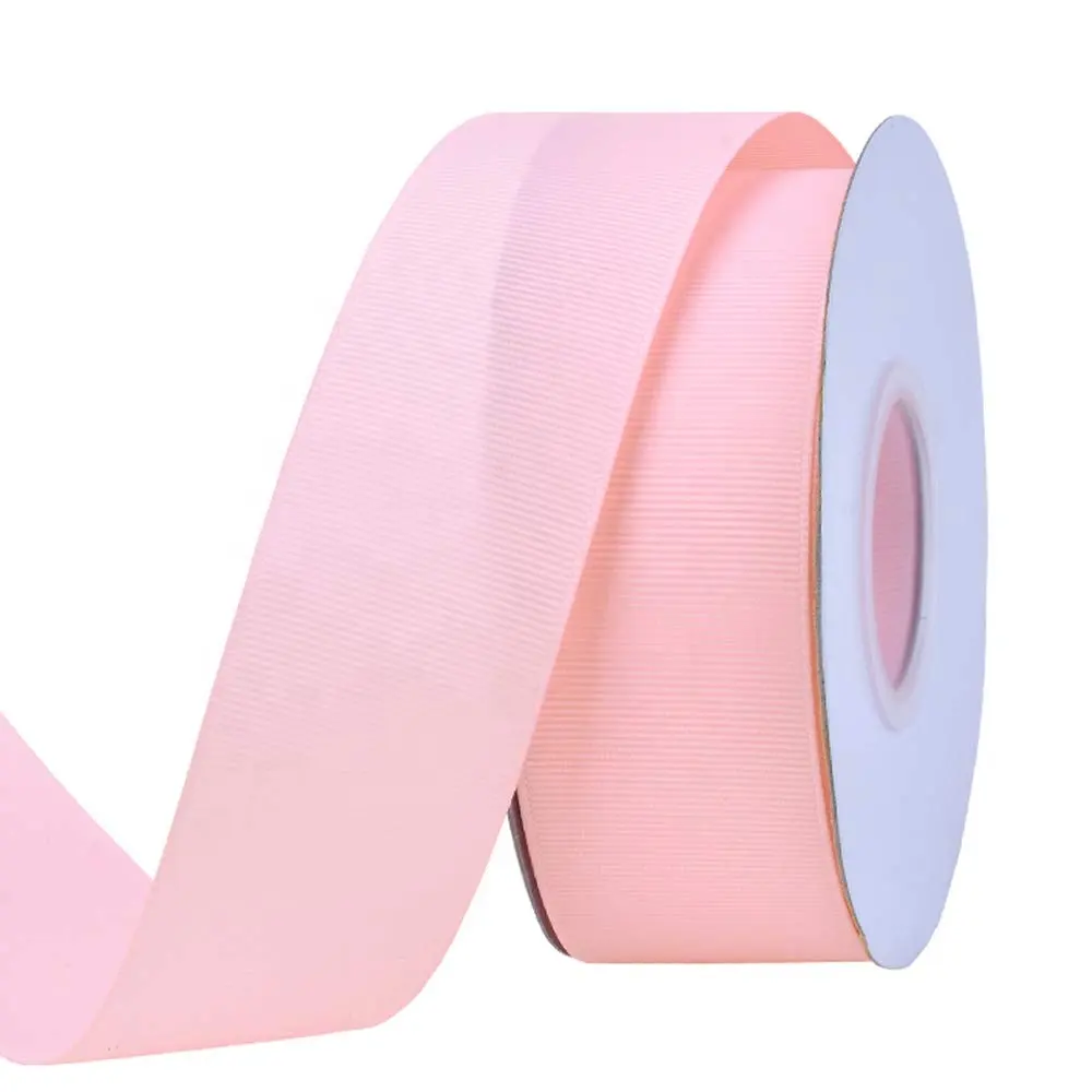 Commercio all'ingrosso 1.5 "Luce Rosa Del Nastro Del Grosgrain