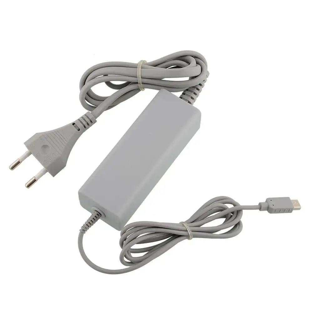 Gratis Verzending Vervanging Eu Us Plug Gamepad Muur Opladen Ac Adapter Oplader & Kabel Voor Wii U Controller Voeding