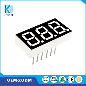 Vendita calda nuovi prodotti anodo comune bianco 0.36 pollice 10 pins 3 digit <span class=keywords><strong>7</strong></span> segmenti <span class=keywords><strong>display</strong></span> A LED per uso interno