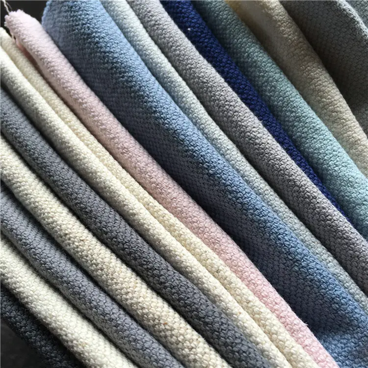 Washed cotton linen curtain fabric for upholstery