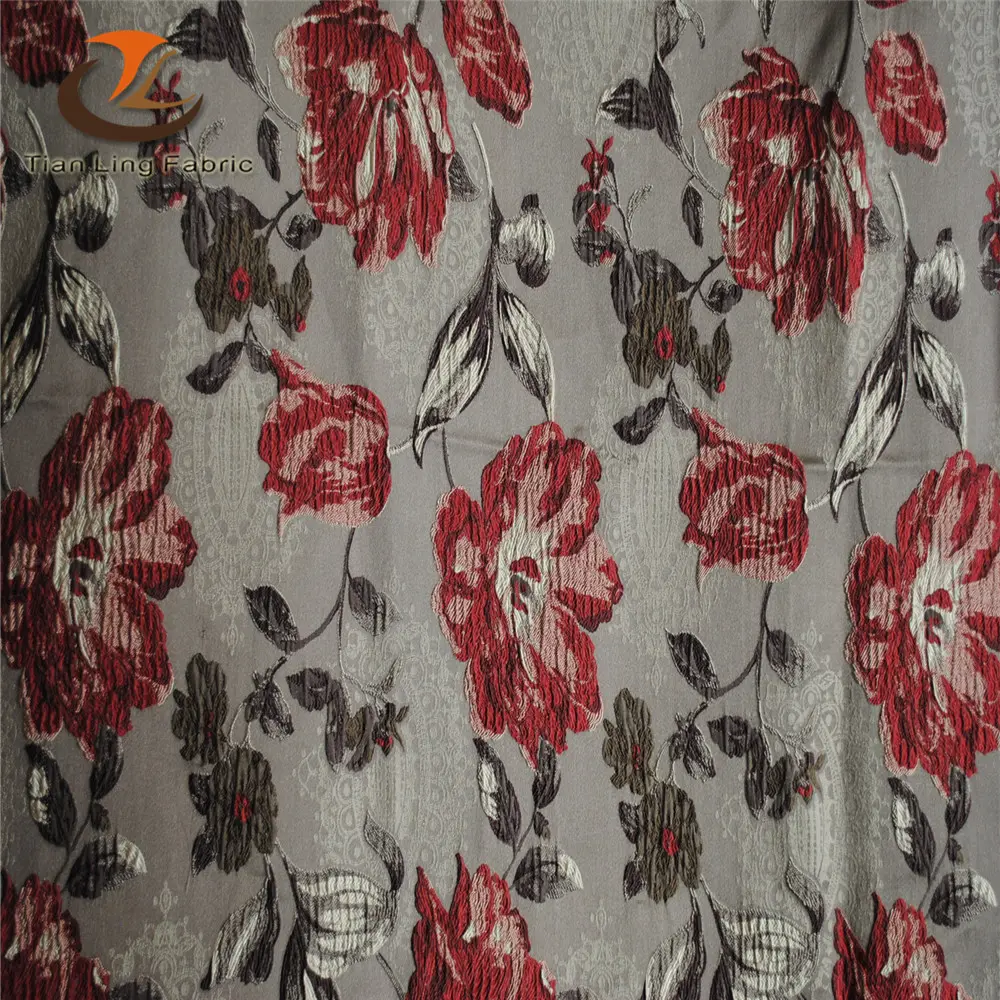 Cortina de tecido dubai jacquard tecido cortina turca