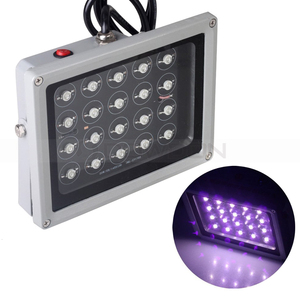 365nm <span class=keywords><strong>20W</strong></span> <span class=keywords><strong>LED</strong></span>手持式UV光固化黑光灯紫外灯