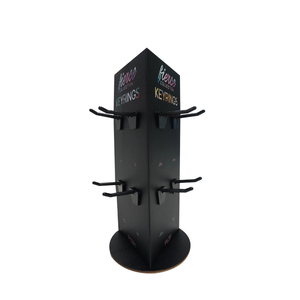 Rotatable Cardboard <strong>Hooks</strong> <strong>Display</strong> Rack Pop up Counter <strong>Display</strong> Tray <strong>Table</strong> <strong>Top</strong> Peg <strong>Display</strong> <strong>With</strong> Factory Price - Product Image 1