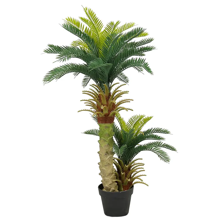 Palmera plástica artificial de Cycas Revoluta del 1,0 m Cycas para la decoración interior