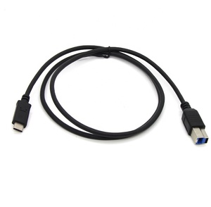 High Quality <strong>USB</strong> 3.0 Type B Male USB3.1 Type C Cable for Computer Performance Printer Use Made Pure Copper PVC Jacket Braid - Product Image 2