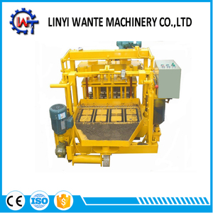 PERFORMANCE-FEATURES-WANTE marke mobilen eiablage manuellen betonblock/ziegelherstellung maschinen QT40-3A