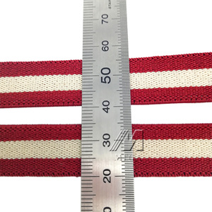 High Quality 15mm Polyester <strong>Stripe</strong> <strong>Elastic</strong> Webbing Tape Ribbon #stripeelasticwebbingribbon - Product Image 3