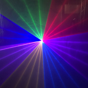 ขายร้อนเลเซอร์แสง1วัตต์full color rgb DMX512แสงเลเซอร์ไฟดิสโก้สำหรับไนท์คลับ