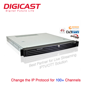IPTV OTT VOD Server สตรีมมิ่ง Transcoder H.265 Multicast IPTV สตรีมมิ่ง Forwarding Server 100 ช่อง 4K IPTV Streaming Server - Product Image 5