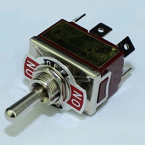 KN3C-223P 15A 250V (ON) OFF (ON) スプリングリターン6PDPDTトグルスイッチ