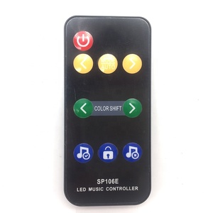 Светодиодный контроллер SP106E WS2812B SK6812 LPD для полноцветной Пиксельной светодиодной ленты с беспроводным управлением, 5 В/12 В постоянного тока - Product Image 2