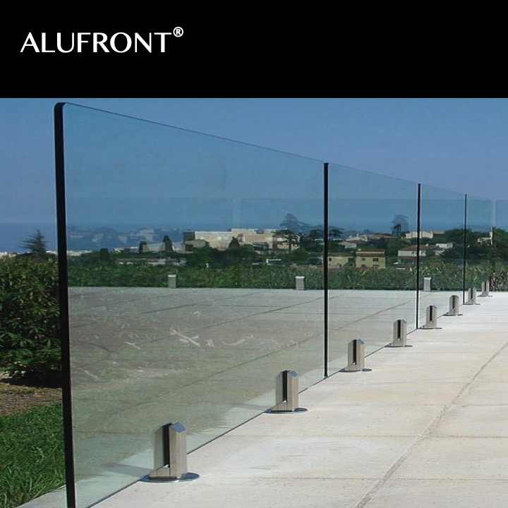 High Quality Stainless Steel 316 Glass Railing for Decking