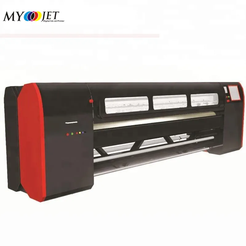 Venda quente china myjet solvente impressora cartazes de papel 5 metros digital externo flex bandeira impressão máquina