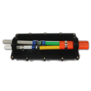 FCST16304 Mini Multifunction 1in-1out Inline <strong>Type</strong> Micro Duct Closure 40mm for Telecom <strong>Network</strong> Fiber Optic <strong>Connections</strong> - Product Image 6