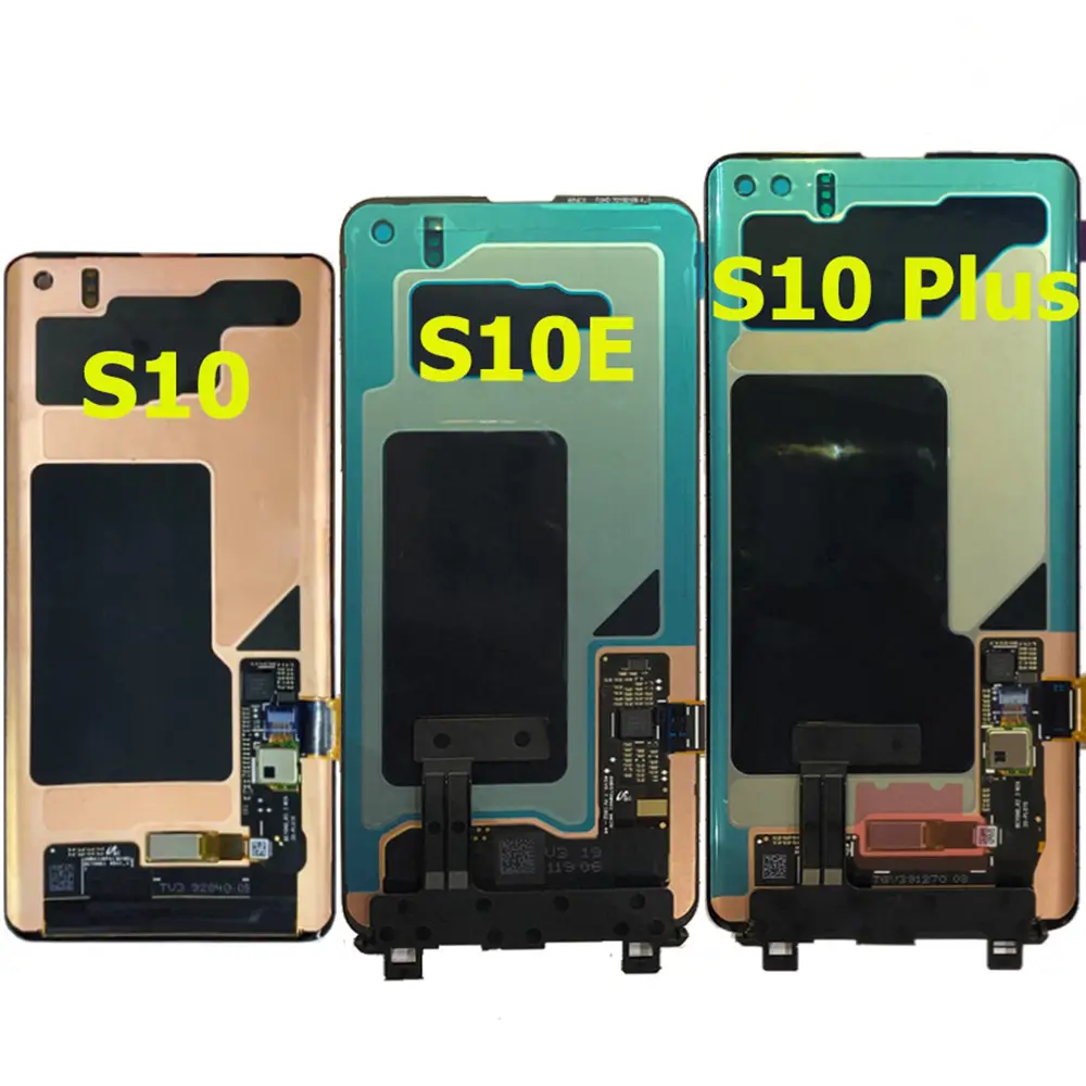 Оптовая продажа с фабрики SUPER AMOLED S10 S10e S10 + ЖК-дисплей для SAMSUNG Galaxy S10 G973F G973 S10 Plus G975 G975F сенсорный экран дигитайзер