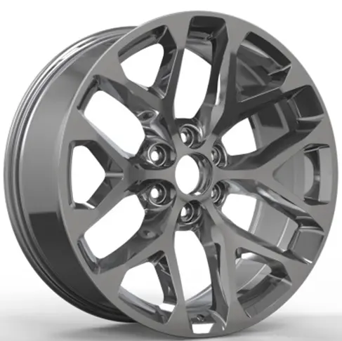Wholesale 20 22 24 inch aluminum car alloy wheels chrome pcd 6x139.7 passenger car wheel rims