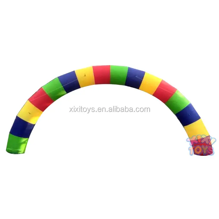 Colorful Inflatable Arch Hanging Sponsor Banner