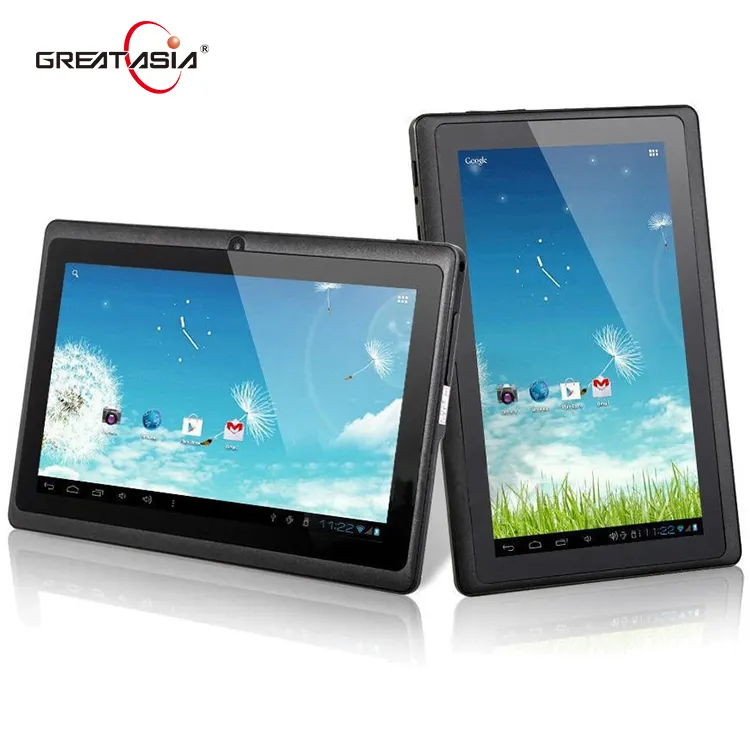 Tren produk panas 7 inch os android 4.4 quad core tablet anak-anak paypal