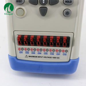 Anbai-medidor de temperatura multicanal, registrador de datos de temperatura con Sensor tipo K, AT4208 - Product Image 4