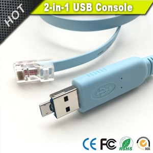 USB azul Juniper Cable de consola 1,8 M FTDI Windows 8 7 Vista MAC Linux