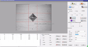 DTEC HV-<strong>1000</strong> <strong>Digital</strong> Large Screen Micro Vickers Hardness Tester Desktop Type for Metal Hardness Test in Laboratory - Product Image 2