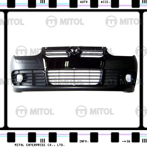 Para VW Golf IV parachoques delantero (R32 mira) negro Mld w/agujero coche Kits de cuerpo