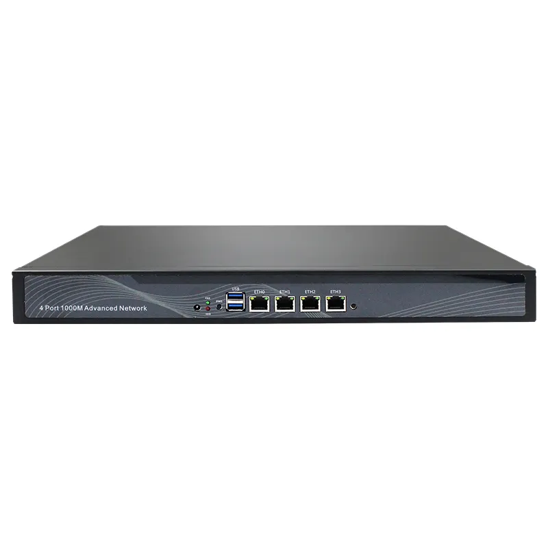 Montagem Em Rack 1U 4 LAN Network Appliance J1900 Celeron Quad Core top produtos de segurança de rede internet o melhor firewall hardware