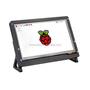 7-Zoll-LCD-Gehäuse Raspberry Pi LCD-Touchscreen-Display Monitor halterung für Raspberry Pi 3 LCD - Product Image 1