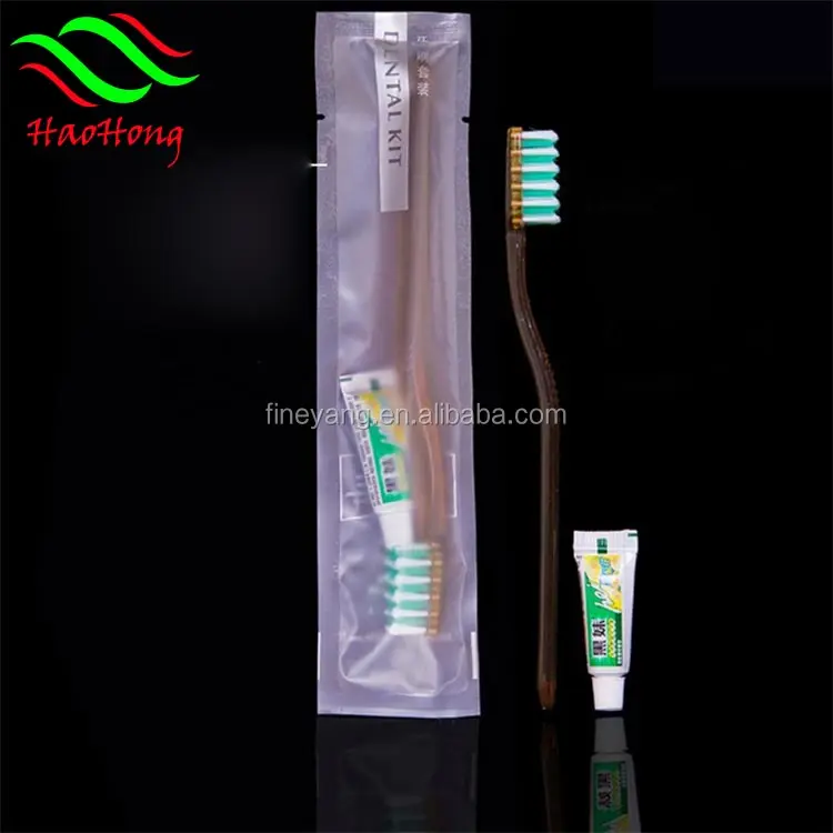 Best Manual Long Handle Toothbrush with Dental Travel Kit for Hotel Amenities