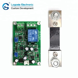 Analogico di uscita a relè 0-20A 30A 50A circuito DC modulo 300A shunt 200a 100a sensore di corrente