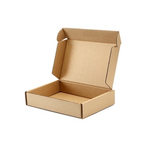Stokta özel Logo baskılı küçük hediye ambalaj posta nakliye kutusu karton ambalaj posta taşıma nakliye kutusu - Product Image 5