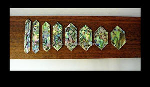 MANDOLIN MAKER,ABALONE GUITAR <strong>INLAYS</strong> - Product Image 2