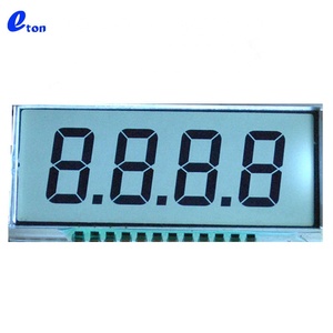 Car kilometerzähler 7 segment lcd odm 14 duty 13 bias lcd display 4 digit 7 segment lcd display - Product Image 6