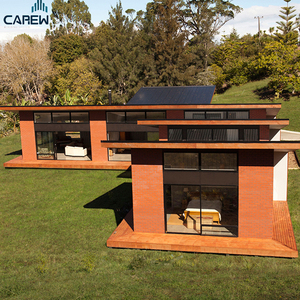 Casa <span class=keywords><strong>modular</strong></span> de construcción rápida, casa moderna de acero ecológico, prefabricada