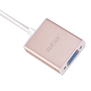 High Quality Audio <strong>to</strong> VGA <strong>Adapter</strong> Male <strong>to</strong> Female Video Cable Cord Converter 1080P for PC Audio Universal VGA <strong>Adapter</strong>