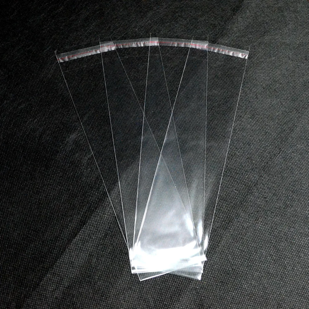 Прозрачный мешок OPP с клейкой лентой с пластиковыми пакетами, заводской клиент