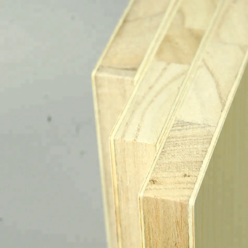 melamine laminated wood panel block board for furniture