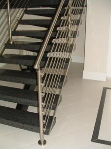 JBD Custom Contemporary Edelstahl Handrails ysteme Satin/Spiegel Finish Balkon geländer für moderne Villen nach Maß