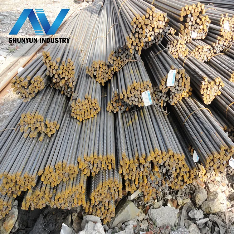 Hochfeste verformte Stahl bewehrung Eisenstangen für den Hochbau Fabrik preis